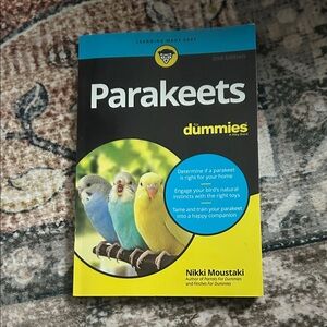 Parakeets for Dummies Book
